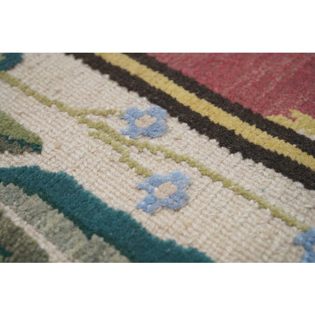 Late 20th Century Turkish Sumak Rug 6'0" X 9'0" For Sale - Image 5 of 10