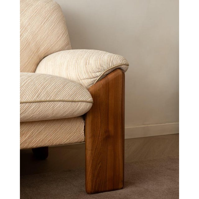 Beige Sapporo Two-Seater Sofa by Mario Marenco for Mobil Girgi, 1970s For Sale - Image 8 of 18