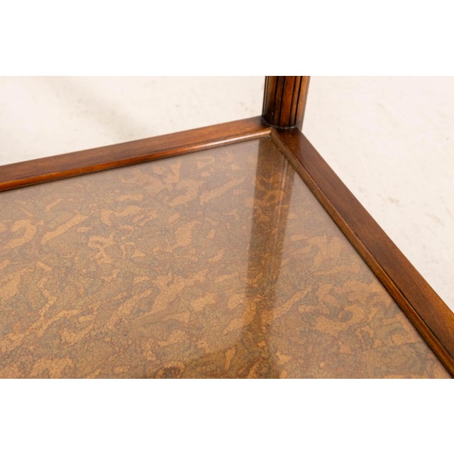 Theodore Alexander Eglomise Hollywood Regency Nightstand For Sale - Image 16 of 18