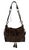 This exotic Dolce & Gabbana shoulder bag is in excellent condition. The exterior features gorgeous brown leather trimmed...