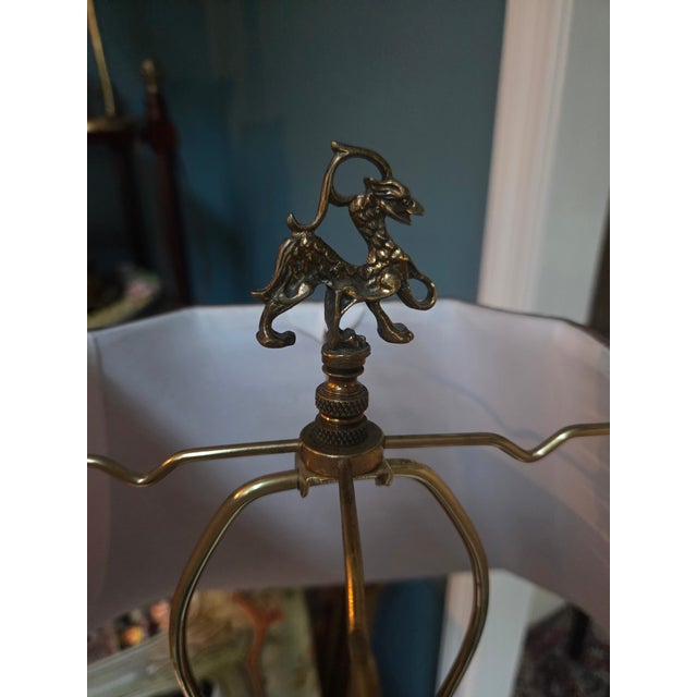 Hollywood Regency Faux Bamboo by Oriental Accents Lamp For Sale - Image 16 of 16