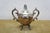 Vintage Birmingham Silver Co Plated Tea Set Tilting Kettle Sugar Creamer - 5 Pieces For Sale - Image 6 of 18