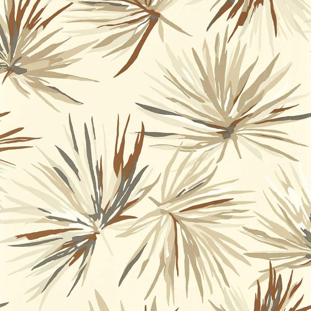 Harlequin Aucuba Wallpaper in Bronze/Sediment/Pearl For Sale