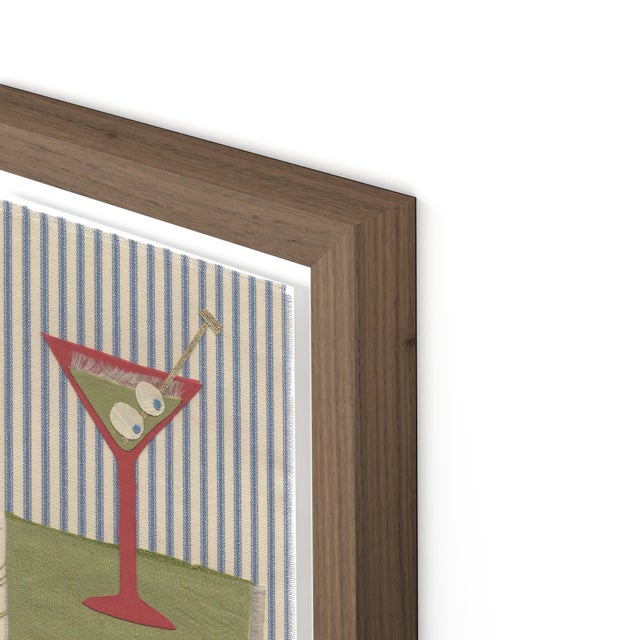 DESCRIPTION: Dottie and Honey by Willa Heart in Walnut Frame, Set of 2 Mini Art Prints These are prints of a handmade...