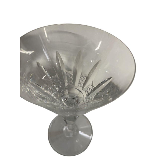 Glass Mid 20th Century Baccarat, France Stamped Austerlitz Stemware in Three Sizes- Set of 30 For Sale - Image 7 of 9