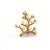 Metal 1990s Mikimoto Estate Akoya Pearl Tree of Life Brooch 14k Gold For Sale - Image 7 of 7