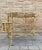 Mid-Century Modern bamboo tea cart. Fabulous from the 1950s. Made in bamboo with two large wheels. Bottle rack on the...