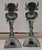 Late 19th Century Pair 19th Century Regency Polished Solid Brass and Iron Bull Head Andirons For Sale - Image 5 of 6
