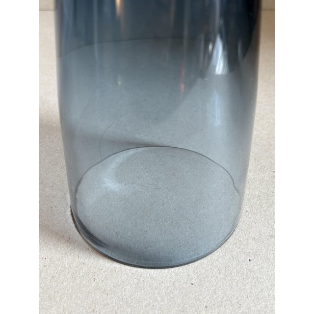 Glass Candleholder by Bent Severin for Kastrup / Holmegaard, Denmark, 1958 For Sale - Image 7 of 9