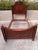 Vintage Twin Headboard Footboard Rails Dark Wood Tone For Sale In Naples, FL - Image 6 of 6