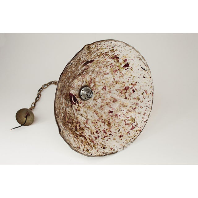 Murano Glass Pendant Lamp, 1980s For Sale - Image 11 of 14