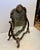 Chinoiserie 19th Century Chinoiserie Tabletop / Vanity Mirror on Stand For Sale - Image 3 of 14