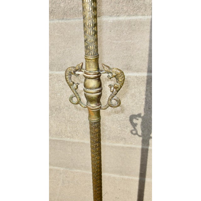 1920s Rembrant Antique Floor Lamp Circa 20s For Sale - Image 5 of 7