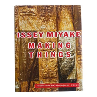 1999 Art/Fashion Book, "Issey Miyake: Making Things", For Sale