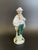 A vintage hand decorated colonial man figurine with gold detailing. Nice condition, slight black paint loss as shown in...