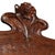 Antique Art Nouveau Carved Walnut Corner Cabinet from Vincenzo Cadorin For Sale - Image 9 of 10