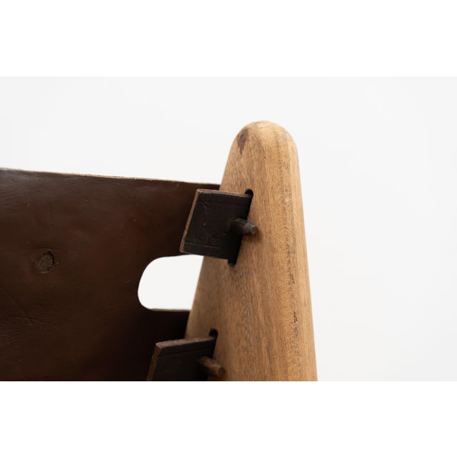 1960s Small Sling Rocking Chair by Angel Pazmino from Muebles De Estilo, 1960s For Sale - Image 5 of 8