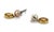 The Gurhan Red Agate Mabe Pearls Sterling Silver & 24k Overlay Gold Earrings are a luxurious and stylish accessory....