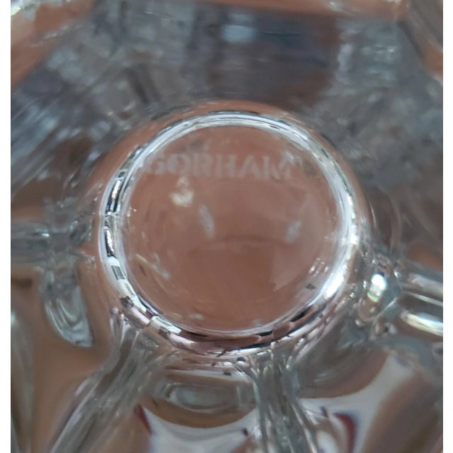 Gorham 1990s Gorham 'Soverign' Crystal Pitcher For Sale - Image 4 of 4