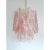 Contemporary Pink "Fiamme" Murano Glass Chandelier For Sale - Image 4 of 9