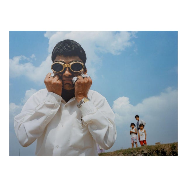 Stuart Hawkins Man With Bling C-Print, 2003 For Sale