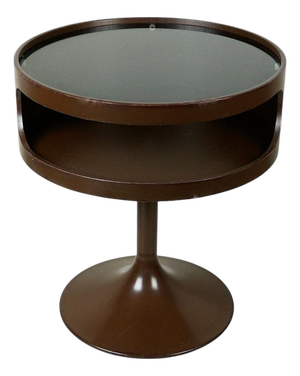 Vintage Space Age Tulip Side Table from Opal, Germany, 1960s