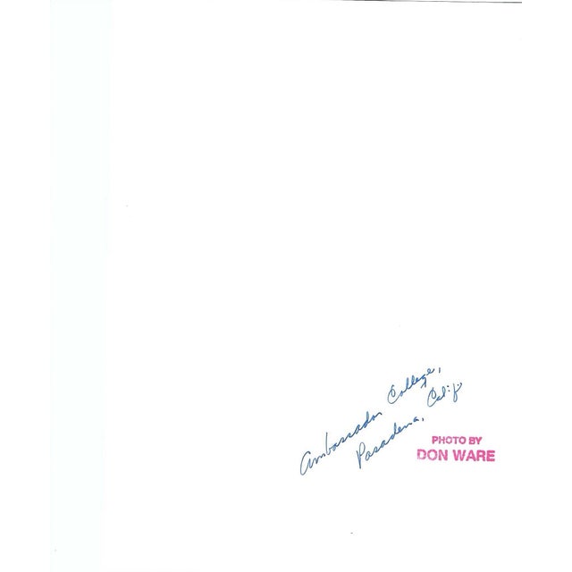 1970s black and white photo by Los Angeles, California based photographer Don Coleman Ware (1921-2006) of the 1967 Egret...