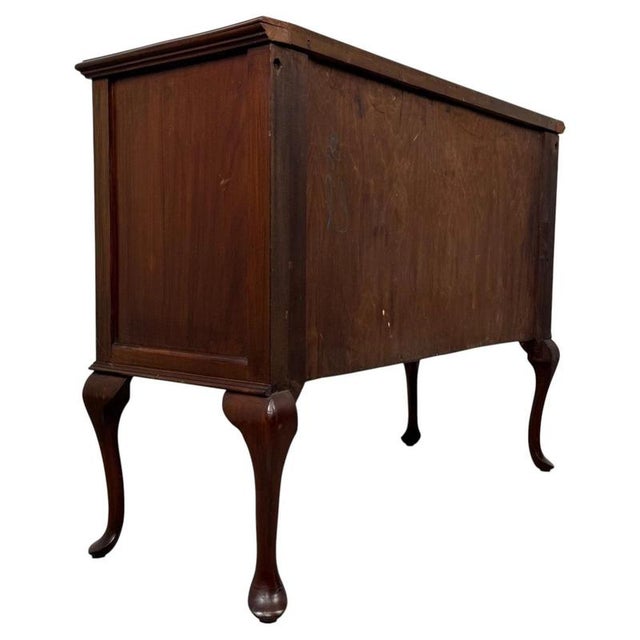 Antique Edwardian English Mahogany Sideboard, 1890s For Sale - Image 10 of 13