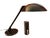Vintage Postmodern Art Specialty Co. Oversized Black Cantilever Saucer Desk Lamp For Sale In Sacramento - Image 6 of 13