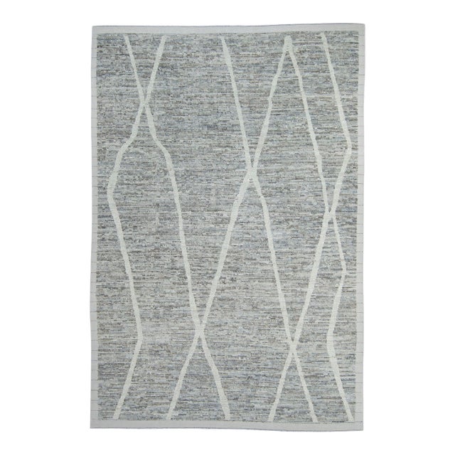 Turkish Tulu Handmade Rug 8'8" x 12'9" #20339 For Sale