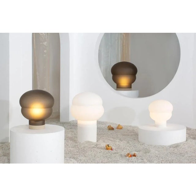 Kumo High White Acetato White Floor Lamp by Pulpo For Sale - Image 6 of 12