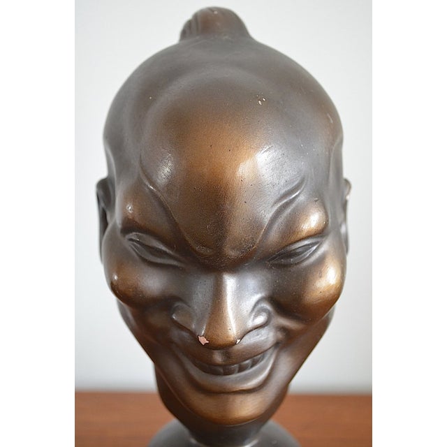 1950s Mid-Century Ceramic Head, 1950s For Sale - Image 5 of 12