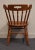 Wood Tell City Solid Hard Rock Maple Colonial Style Spindle Back Dining Side Chair 8046-48 For Sale - Image 7 of 10