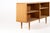 Vintage Danish Low Oak Bookcase, 1960s For Sale - Image 4 of 10