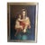 Madonna Con Il Bambino, Signed Italian Oil on Canvas Masterpiece, Achille Funi (1890–1972). For Sale