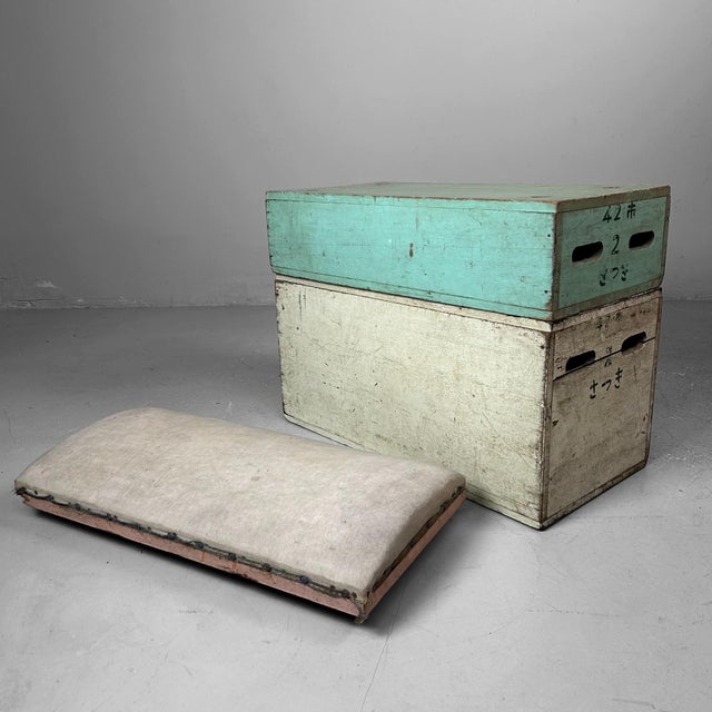 Vintage Japanese Vaulting Box, 1960s For Sale - Image 9 of 15