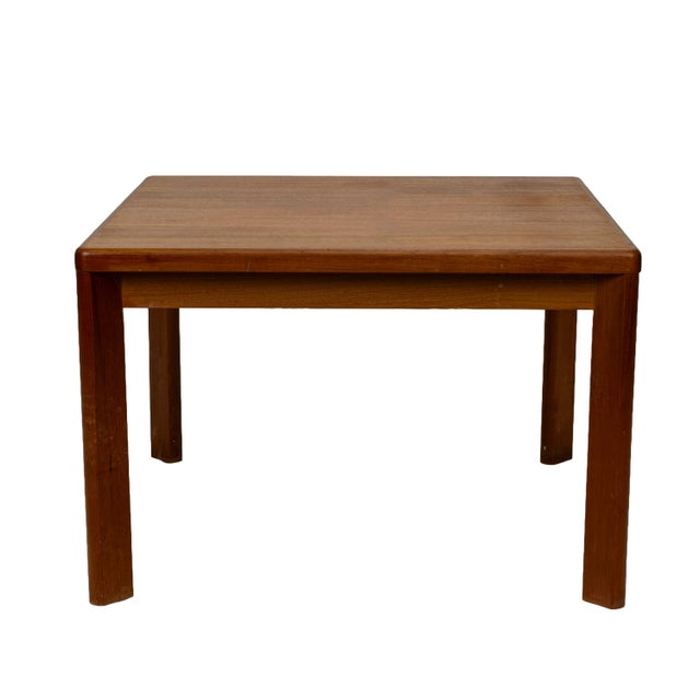 Vejle Stole & Møbelfabrik Vejle Stole Danish Modern Teak Side Table Mid Century Modern End Table For Sale - Image 4 of 9