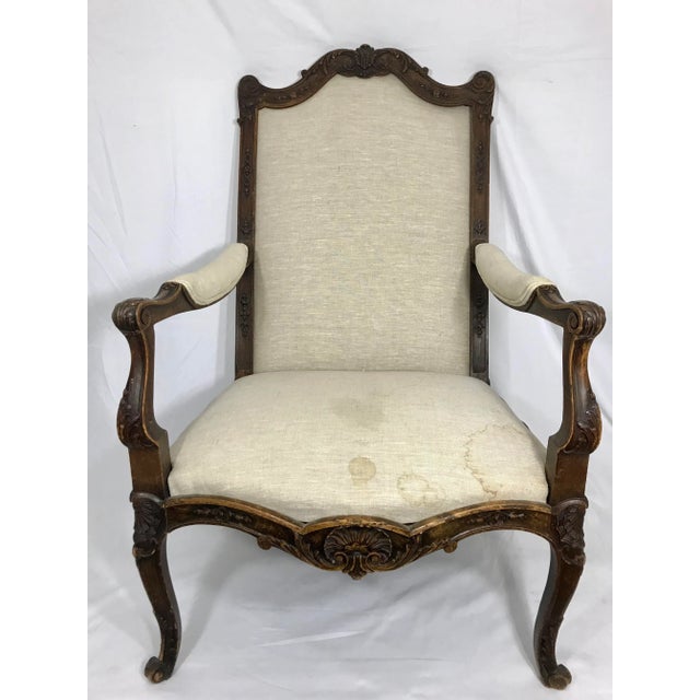 19th Century Walnut Chair For Sale - Image 6 of 6