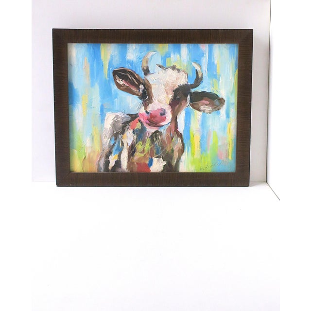 Farm Cow Artwork Painting