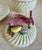 Ceramic Fitz & Floyd Soup Bowl and Saucer Set With Lid Fishes - Set of 5 For Sale - Image 7 of 7