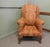 19th Century Wing Back Armchair This is a very luxurious chair, the chair has been recovered with a striking Gold and Red...