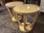 Early 21st Century Pair of Italian Art Deco Style Creme Colored Lacquered Parchment Tables For Sale - Image 5 of 5