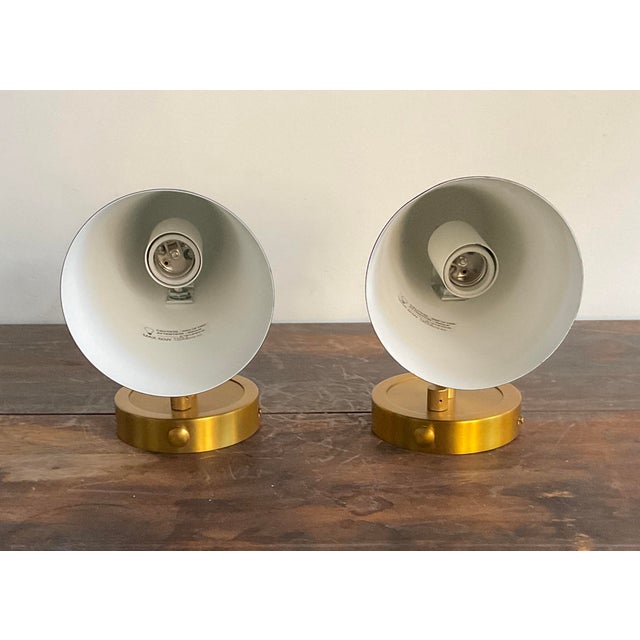 Pair of Daniel Dimmable Wall Sconces by Kuzco For Sale - Image 9 of 14