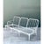 Retro Brown Jordan Metal “Calcutta” Outdoor Sofa For Sale - Image 10 of 12
