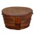 Late 19th Century 19th Century Rare Late Victorian Bent Oak Keepsake Storage Box With & Cane Lid For Sale - Image 5 of 8