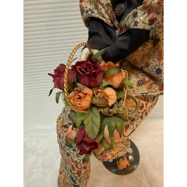 John Bromley Art Deco Gypsy Porcelain Doll For Sale - Image 11 of 12