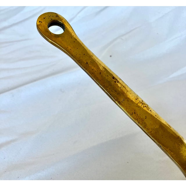 Copper Vintage Benham and Sons London Copper Saucepan For Sale - Image 8 of 9