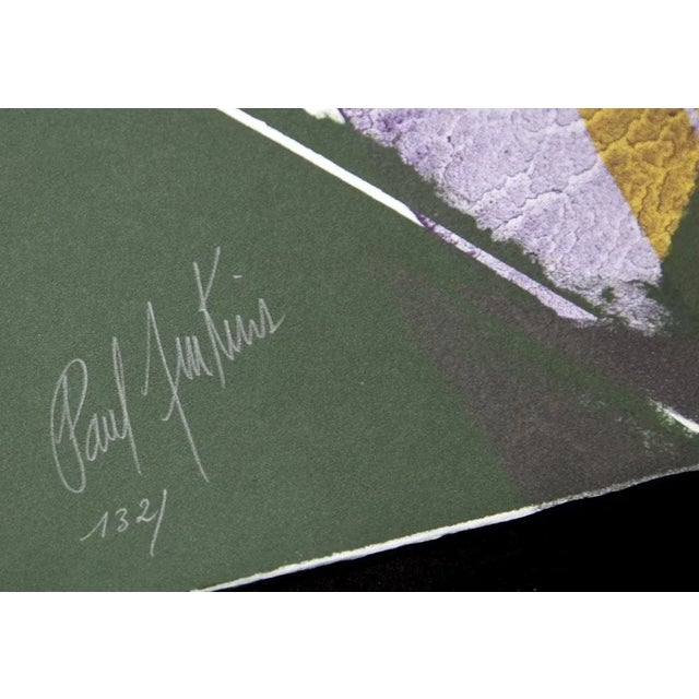 Paul Jenkins - Signed by Artist on Vélin D’Rives Lithograph Original W/Framing For Sale In Atlanta - Image 6 of 7
