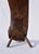 Burnt Umber Primitive Antique Pig Bench, Single Slab Black Walnut, 19th Century For Sale - Image 8 of 15