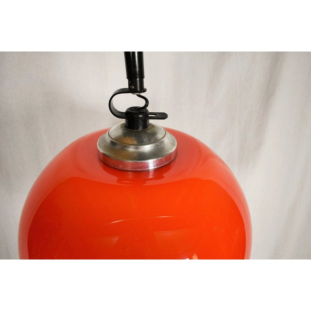 Mid-Century Glass Pendant, 1960s, Germany For Sale - Image 11 of 14